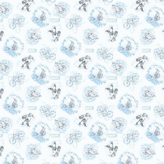 Marvel® Hulk Blue Sketch Cotton Fabric | 43″ | Michaels® Marvel® Hulk Blue Sketch Cotton Fabric | 43″ | Michaels®